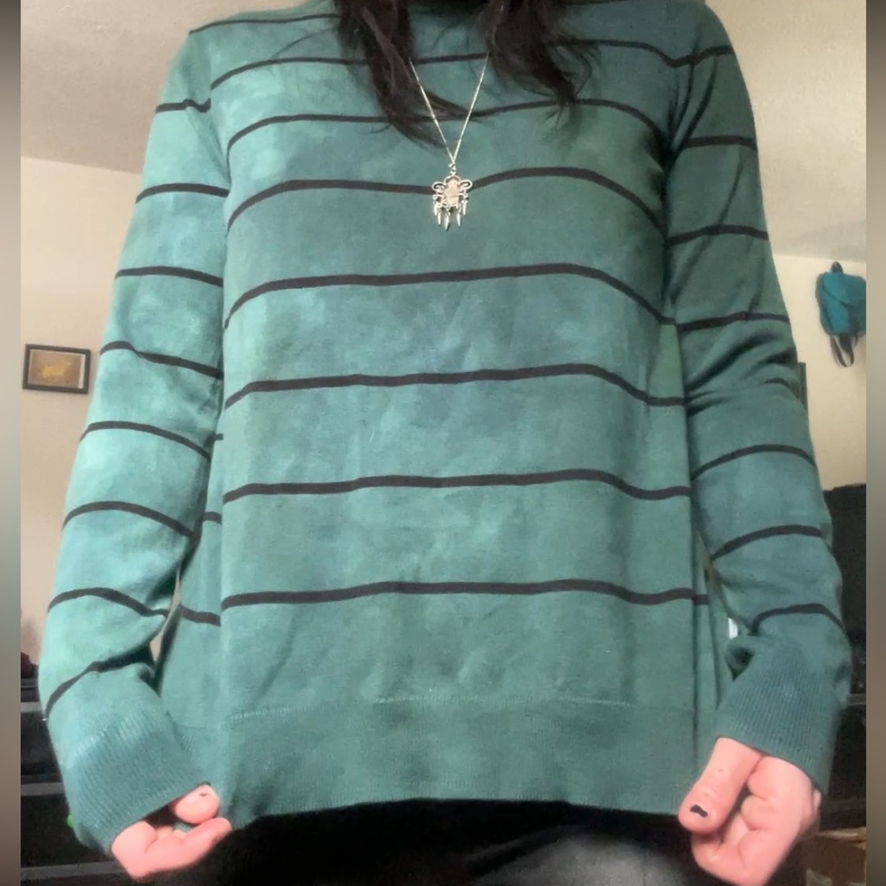 BUNDLE grunge green and black stripes set of 3 items - Picture 7 of 11
